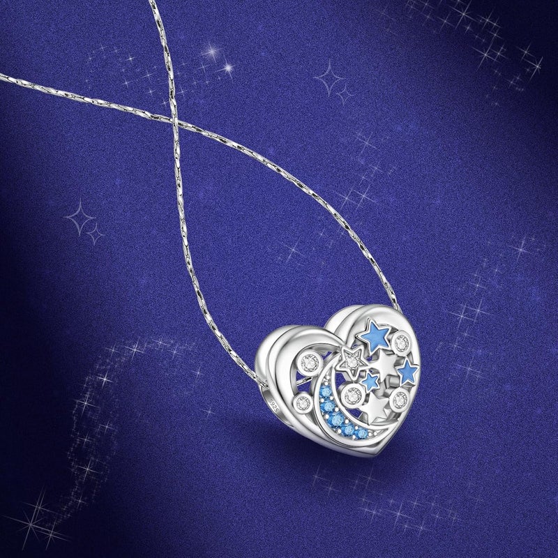 DALARAN Birthstone Charms for Charms Bracelet 925 Sterling Silver Heart Bead Happy Birthday Charms for Women - Image 5